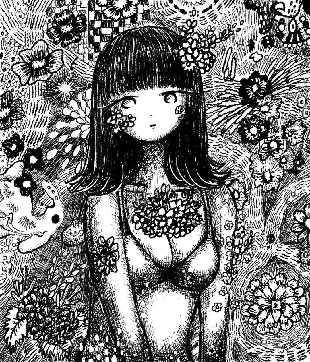 DAOKOのインスタグラム：「pomposity #illustration」