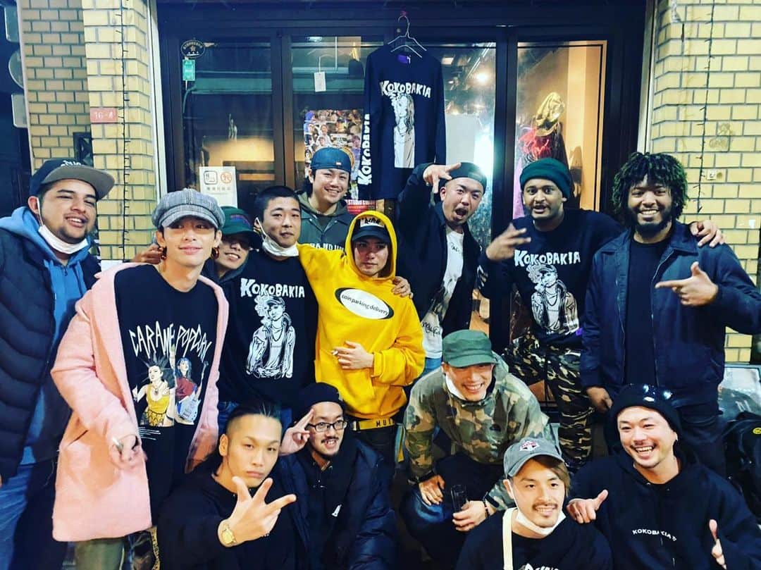 ACE（エイス）のインスタグラム：「2020、やっぱり最高やった。 みんな凄くて、みんな最強で。 これがあるからやめたくないHIPHOP でした。  感謝＆リスペクト」
