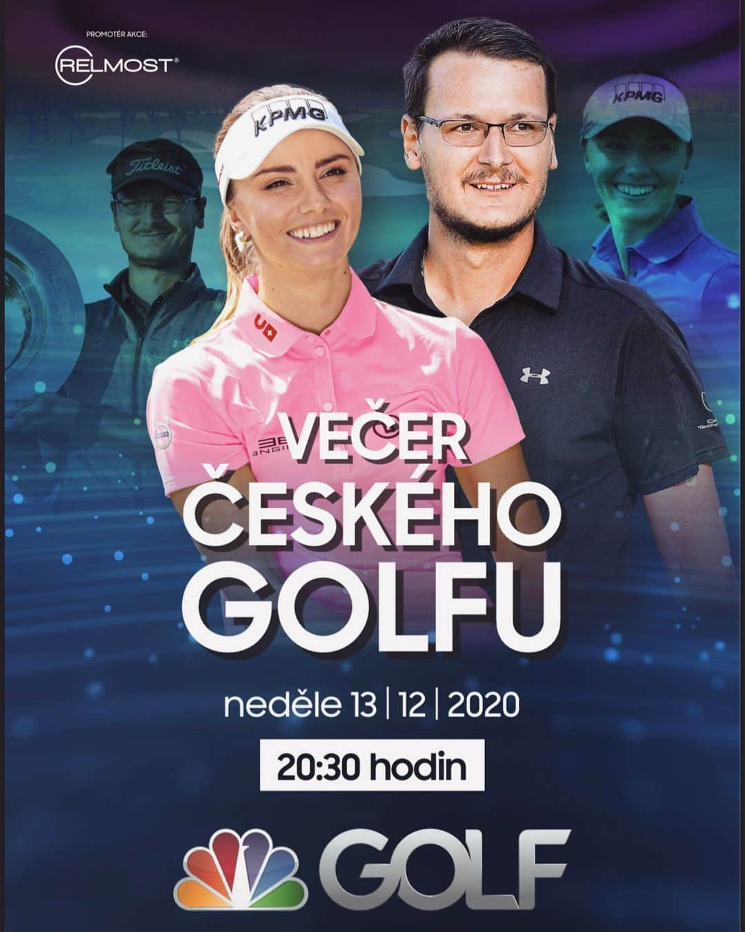 クララ・スピルコバさんのインスタグラム写真 - (クララ・スピルコバInstagram)「Večer českého golfu už dnes ve 20:30 na @golfchannel ! ⛳️📺👀 #youbettertuneinforthis 😉 @cesky.golf  @ondralieser」12月13日 14時01分 - spilkovaklara