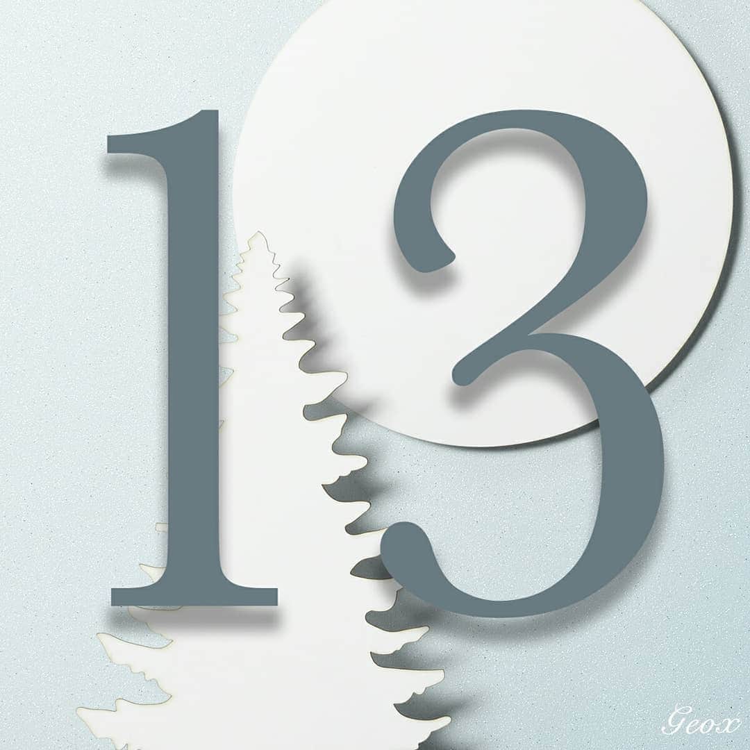 ジェオックスのインスタグラム：「Thirteen you'll be a queen .. or maybe a king? 👑  Swipe left to discover today's special gift for your Christmas!」