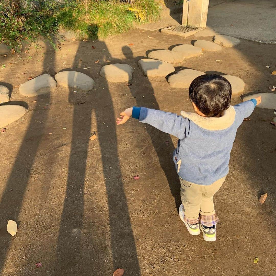 You Iwamotoのインスタグラム：「朝日と影。」