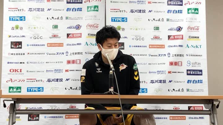 のインスタグラム：「【#野﨑選手 の記者会見】 前半は自分たちのバスケットが遂行できない時間帯が多かったのでそこは反省点です。 3Qでカムバックできたのは良かったのですが、これまでも3Qでカムバックする試合が多いので、前半でリードできる時間帯がもっと増えればいいと思います。」」