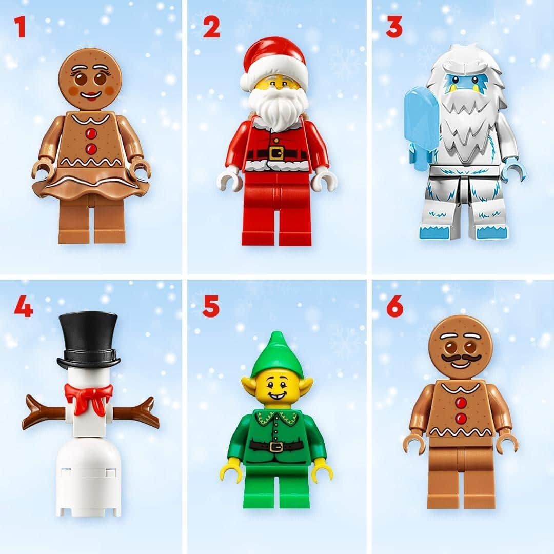 LEGOさんのインスタグラム写真 - (LEGOInstagram)「What’s your favorite #LEGO holiday minifigure? Comment below!  #HappyHolidays #LEGOMinifigures」12月13日 21時00分 - lego