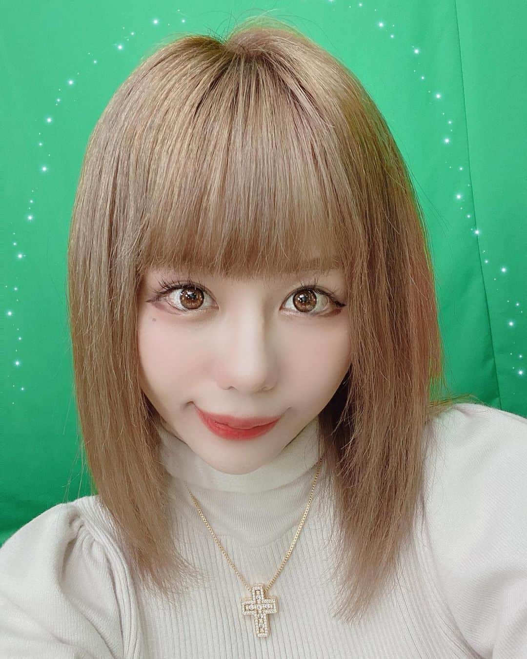 のインスタグラム：「💚💚💚」