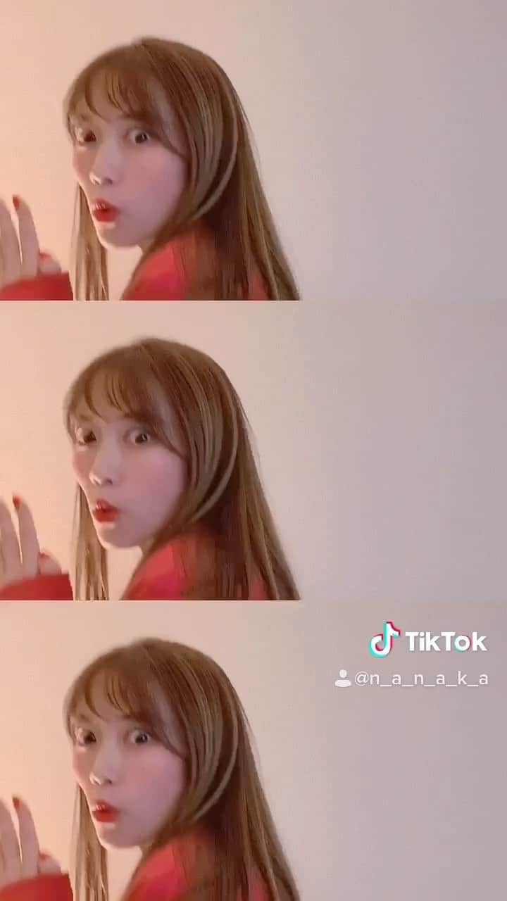 菜々香のインスタグラム：「tiktok初投稿。笑 フォローよろしくお願いします。👻❤️  #始めました #TIKTOK #菜々香」