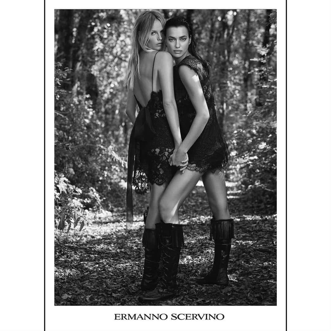 ナターシャ・ポーリーのインスタグラム：「@ermannoscervino S/S 2021 By @luigiandiango With Beauty @irinashayk ❤️」