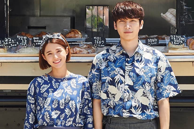 ナム・ボラのインスタグラム：「이번 여름, 혁이랑 재밌게 찍은 영화도 곧 볼 수 있어요!  코로나 때문에 어떻게 개봉을 해야할지 ㅠ 고민이 많습니다!  #영화크루아상」
