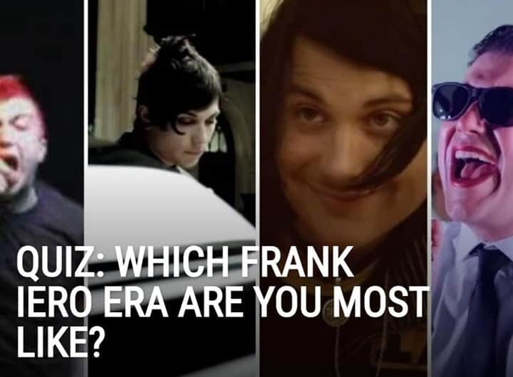 Alternative Pressさんのインスタグラム写真 - (Alternative PressInstagram)「QUIZ: Which @frankieromustdie era are you most like?⁠ LINK IN BIO⁠ .⁠ .⁠ .⁠ #frankiero #penceyprep #mychemicalromance #mcr #mychem #futureviolents #frankieroandthefutureviolents #altpress #alternativepress」12月14日 2時02分 - altpress