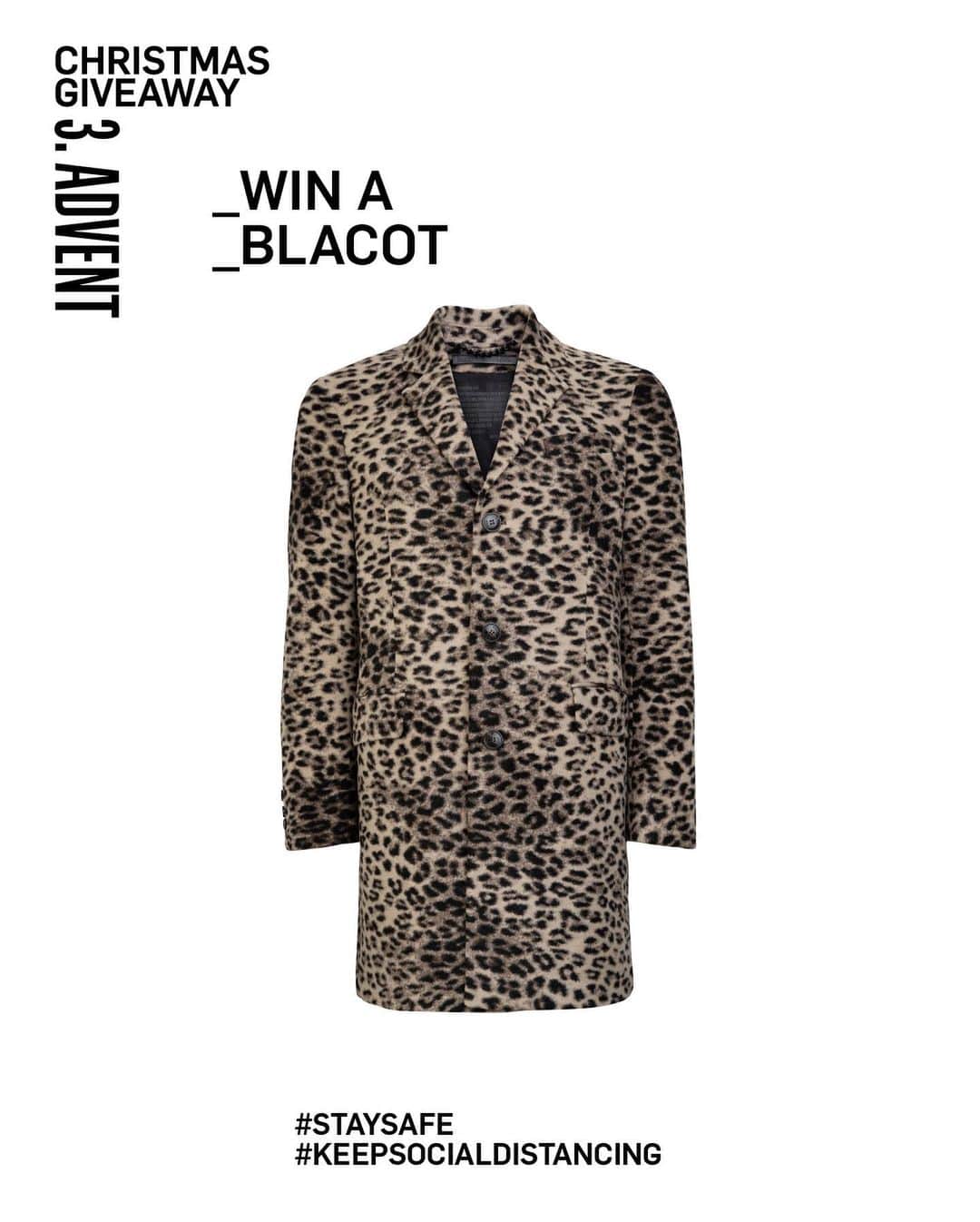 ドライコーンさんのインスタグラム写真 - (ドライコーンInstagram)「Christmas Raffle #3 The season of giving is around the corner.⁠⠀ Win one of our statement coats BLACOT.⁠⠀ How? Just follow us, link two of your friends and tell us your size underneath this post and with a little bit of luck it'll be yours very soon!⁠⠀ ⁠⠀ ⁠⠀ #drykorn #christmas #christmasgiveaway #drykornforbeautifulpeople #autumnwinter2020 #fashion_de #fashiongermany #giveaway」12月14日 2時01分 - drykorn_forbeautifulpeople
