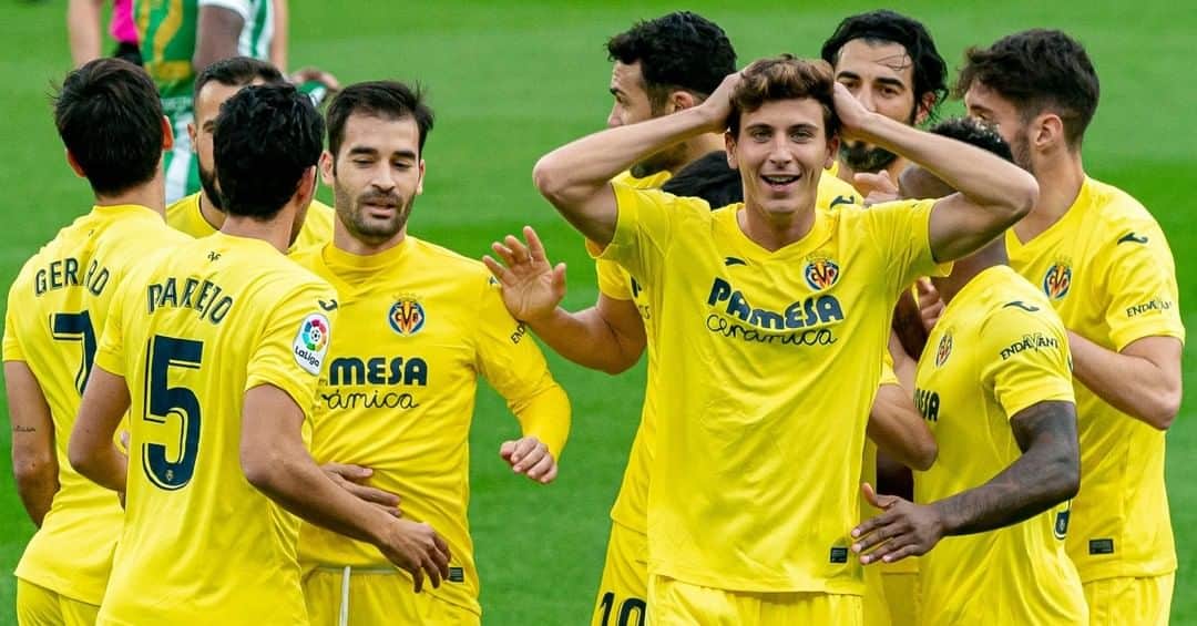 ビジャレアルCFのインスタグラム：「¡Segundo gol de @pauttorres en lo que llevamos de temporada! ¡Menudo testarazo ⚽️💥! . Second goal for @pauttorres this season. What a header of the ball ⚽️💥! . #Villarreal #futbol #football #soccer #laliga #VillarrealRealBetis」