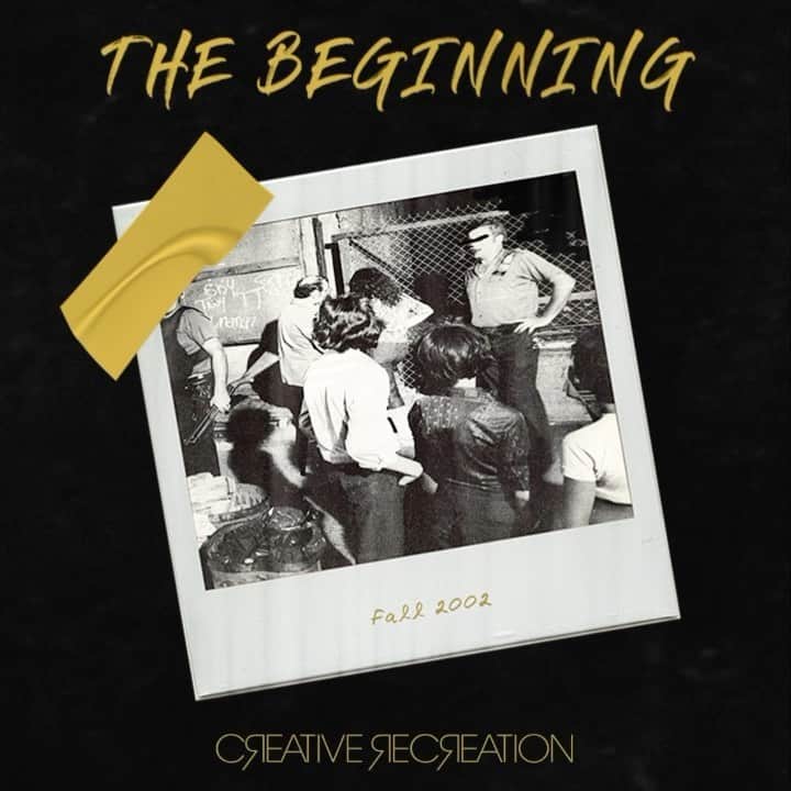 クリエイティブリクリエーションのインスタグラム：「A Peek Inside Creative Recreation’s History... THE BEGINNING 2002 • • • #creativerecreation #cr8rec #backtoourroots #downmemorylane」