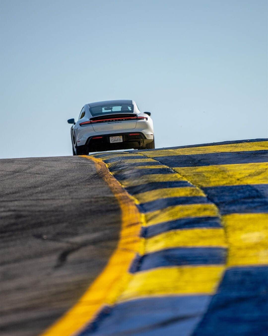Porscheさんのインスタグラム写真 - (PorscheInstagram)「The Taycan's latest challenge? Set the iconic Michelin Raceway Road Atlanta's production EV record lap time. Flying through to the finish line with the impressive time of 1:33.88 minutes, Leh Keen @lehmank delivered from behind its wheel.  __ Taycan Turbo S: Electricity consumption combined: 28,5 kWh/100 km; CO2 emissions combined: 0 g/km I https://porsche.click/DAT-Leitfaden I Status: 12/2020」12月14日 8時01分 - porsche