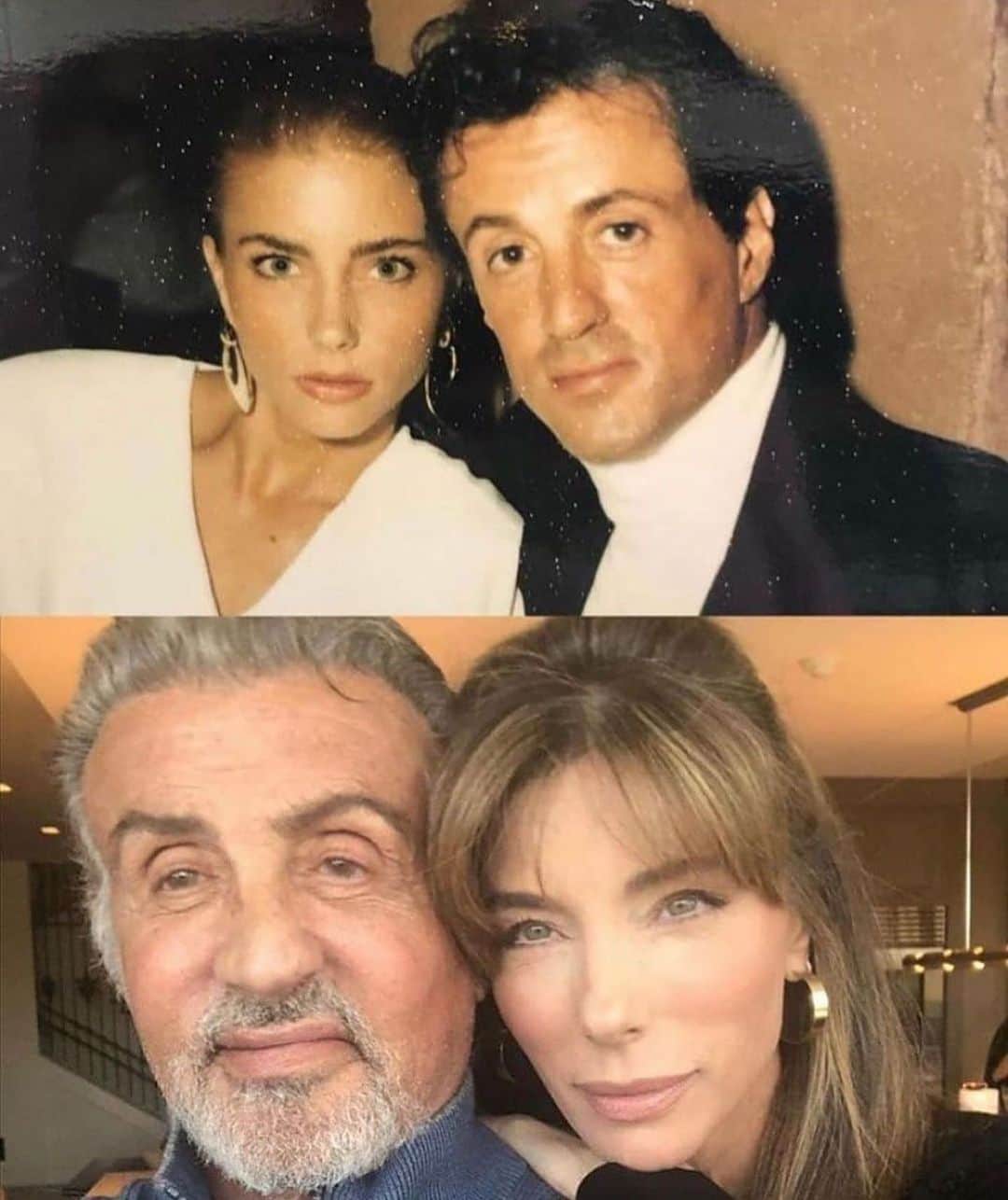 Style Fashion Luxuryのインスタグラム：「Stallone and Flavin - 23 years of marriage ❤️  Tag your soulmate!」