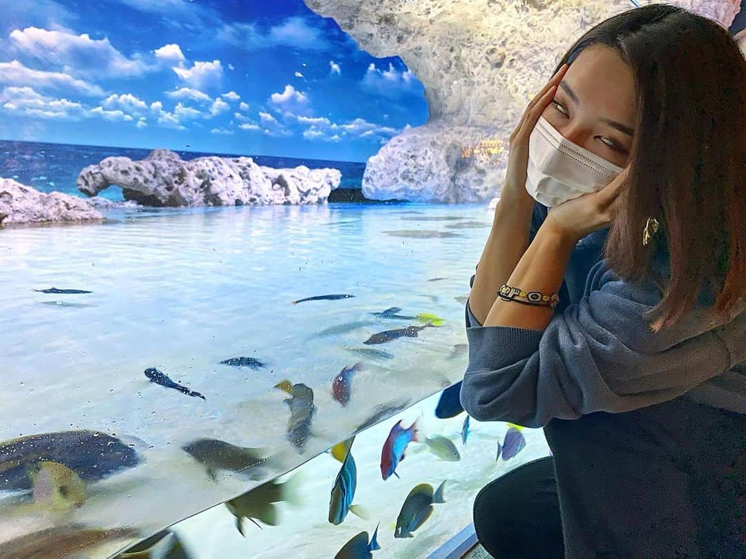 富久美玲のインスタグラム：「_ . . . 🐠🐠🐠 . . .」