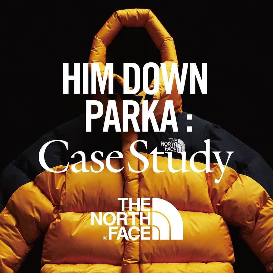 のインスタグラム：「【HIM DOWN PARKA】 マイナス50℃の極寒の中を突き進み、8,000メートル峰の山々を制覇する。 そんな冒険を支えるべく1994年に登場したTHE NORTH FACEを代表するエクスペディション向けダウンウェア。 当時のオリジナルデザインをベースに環境への負荷は最小限に、ダウンウェアとしての機能は最大限に引き出した全く新しいHIM DOWN PARKA  THE NORTH FACEオフィシャルサイトにて特設ページを公開。  #thenorthface  #ザノースフェイス #tnfjp  #himdownparka」