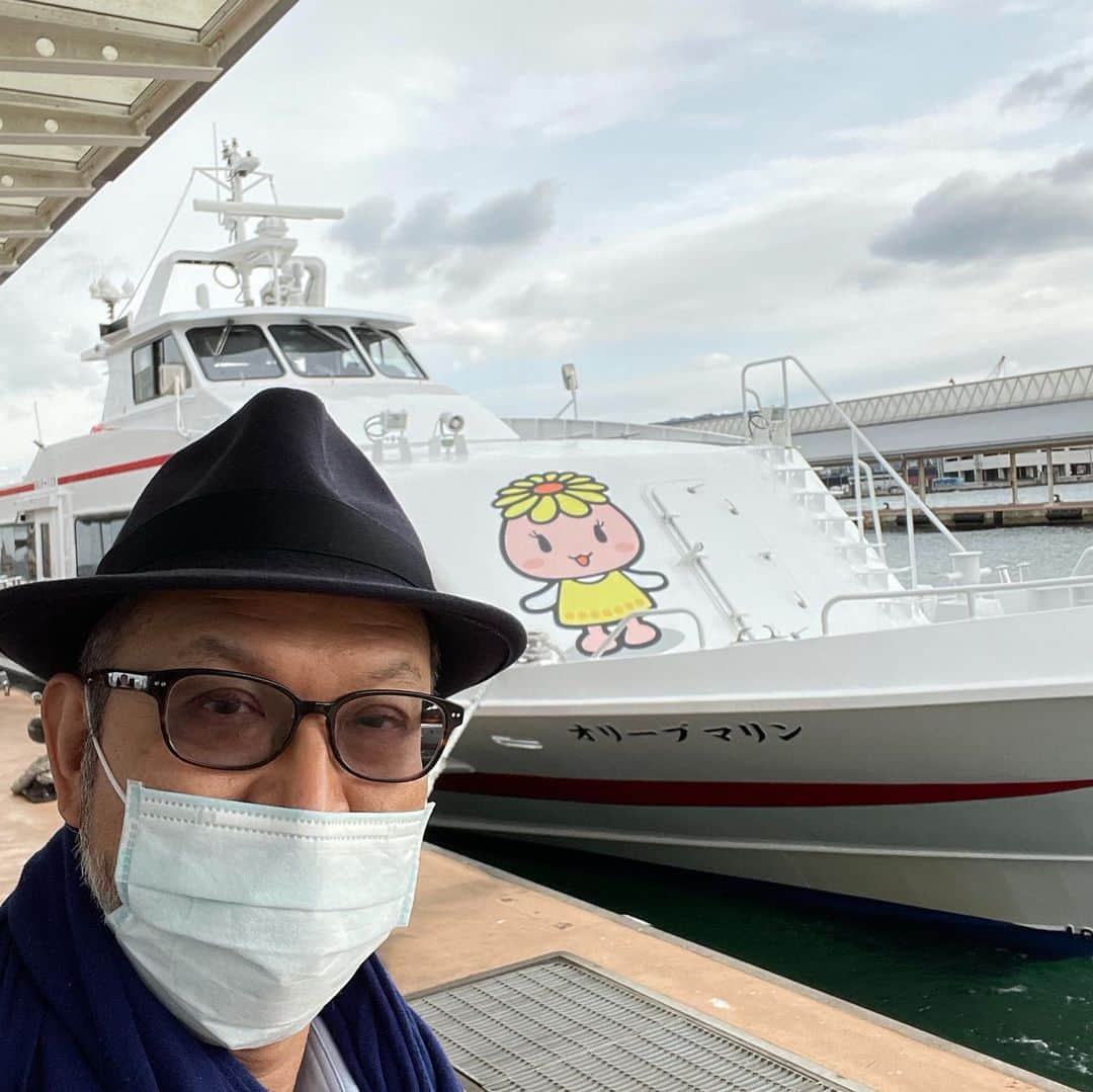 安倍宏行さんのインスタグラム写真 - (安倍宏行Instagram)「#小豆島　へ向かいます。」12月14日 10時36分 - higeabe
