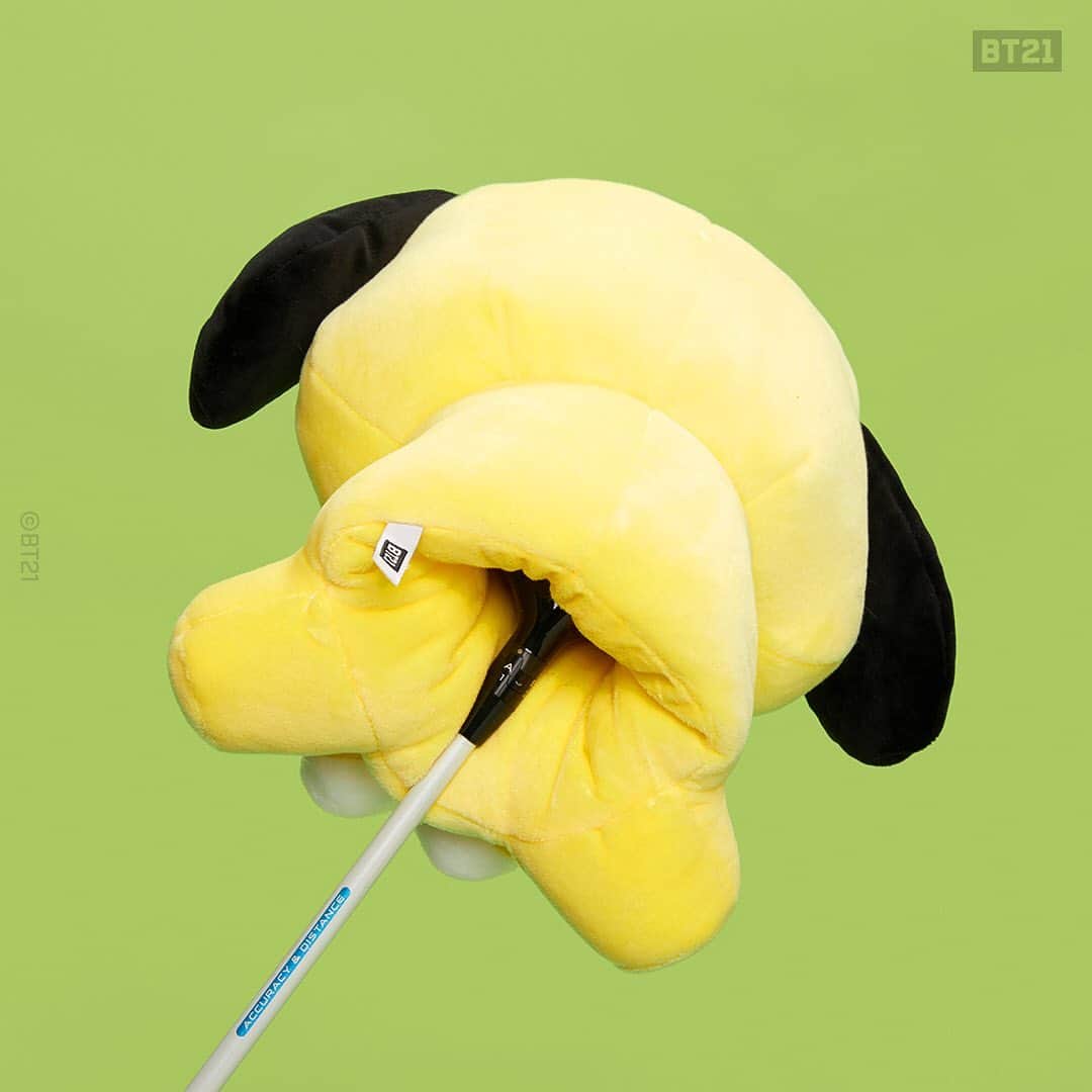 BT21 Stars of tomorrow, UNIVERSTAR!さんのインスタグラム写真 - (BT21 Stars of tomorrow, UNIVERSTAR!Instagram)「Things be looking green. ⛳️ BT21 Golf Driver Covers ⠀ For when you need support from some cute company on the field. 🏌️‍ ⠀ Shop now at LINE FRIENDS COLLECTION 👉 Link in bio ⠀ #BT21 #golf #drivercover #golfgoals」12月14日 11時05分 - bt21_official