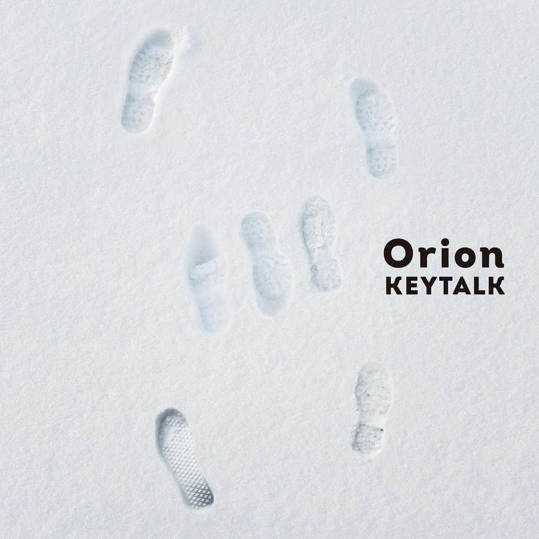 KEYTALKのインスタグラム：「12.23(水)配信リリース❗️📡 新曲『Orion』のジャケット写真公開🌟  FM NACK5「Winter Aloha 2021」のキャンペーンソングとして制作された本楽曲は、寺中友将書き下ろしで作詞作曲を手掛けました✍️  ぜひお楽しみに！！  #KEYTALK #Orion」