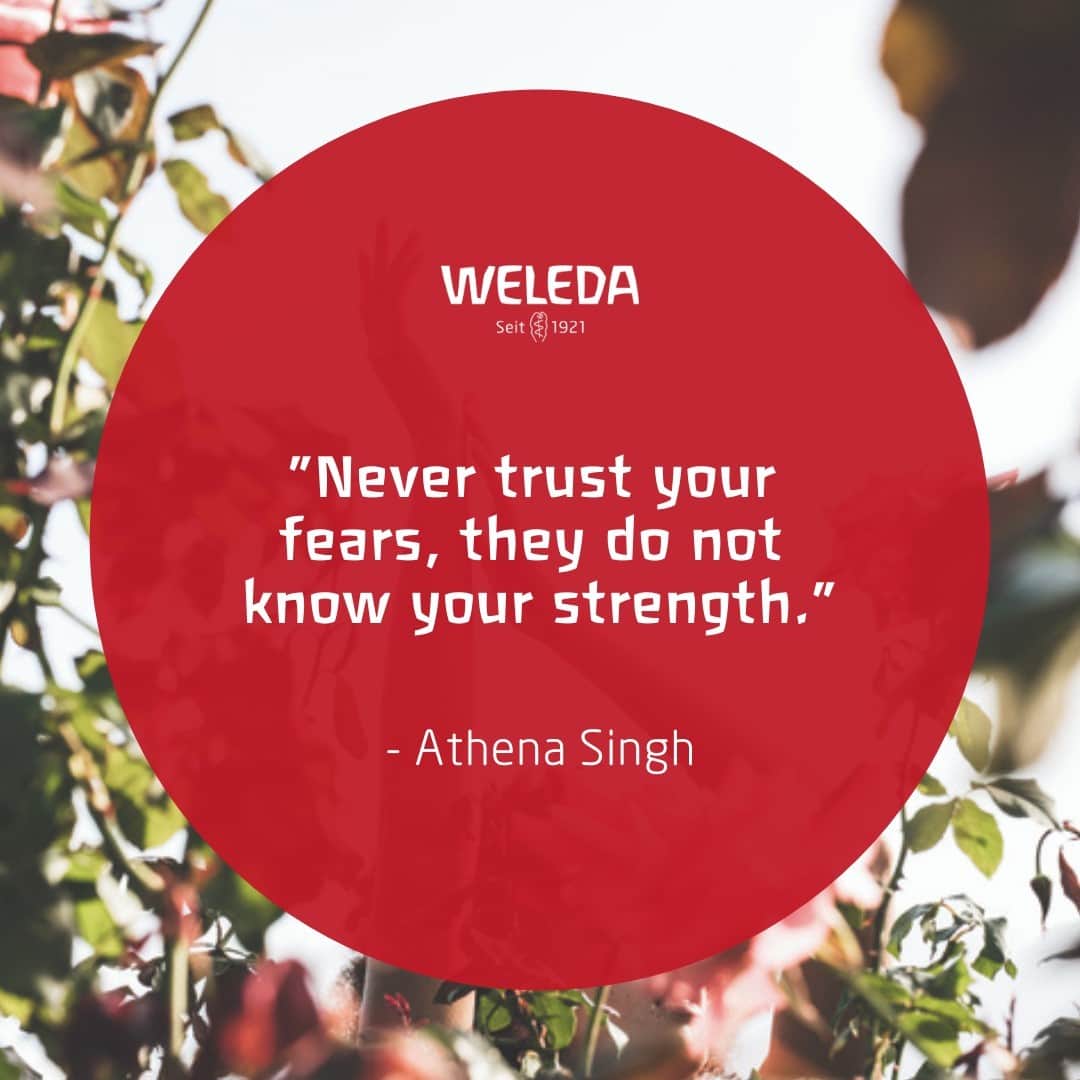 Weledaのインスタグラム：「Never let your fears win! ✨ #quoteoftheday」