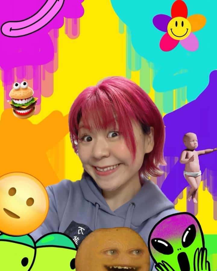 かわなみchoy?のインスタグラム：「👶 👋choy?👋What a photo?💥 👶 👶 👶 all pink hair🧨🧨🧨🧨🧨🧨 one point bule🏄‍♂️🏄‍♂️🏄‍♂️🏄‍♂️🏄‍♂️ 👶 👶 👶」
