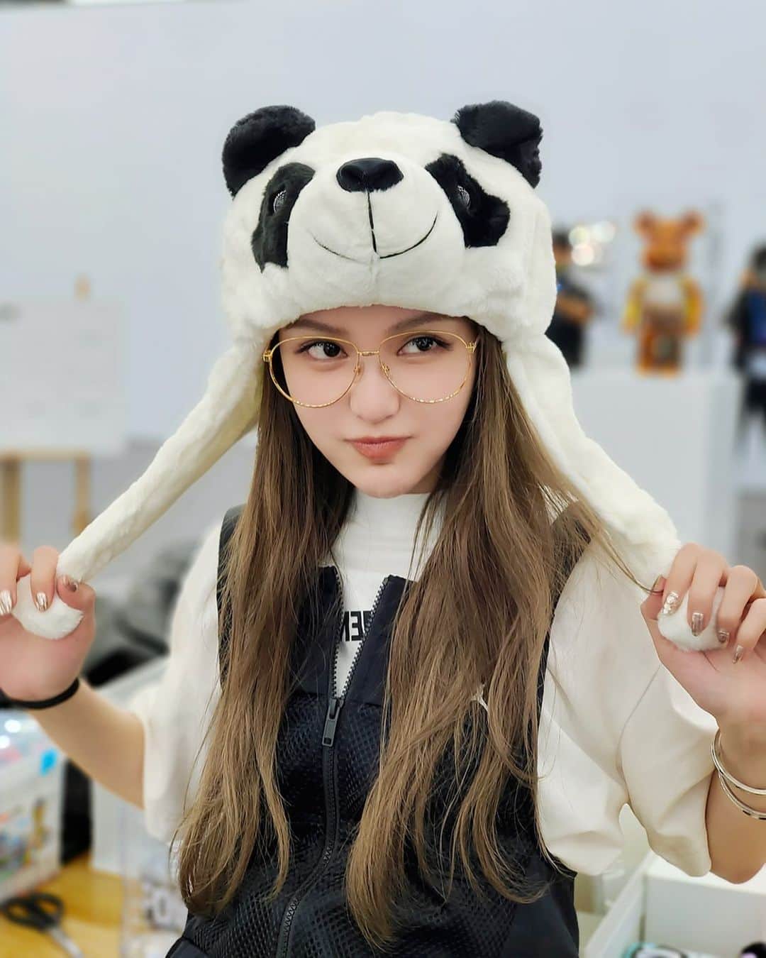 Grace Chowのインスタグラム：「🐼🐼」