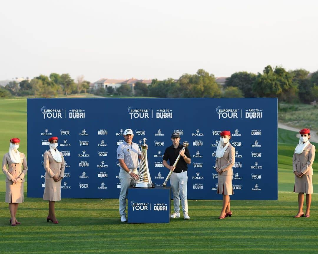 エミレーツ航空さんのインスタグラム写真 - (エミレーツ航空Instagram)「Congratulations to @Westwood_Lee & @MattFitz94 on flying high to win the @EuropeanTour Race to Dubai and @DPWTC respectively, after a fantastic week of golf. Emirates is proud to support golf around the world.   #FlyEmiratesFlyBetter #EmiratesAirline #DPWTC」12月14日 15時16分 - emirates