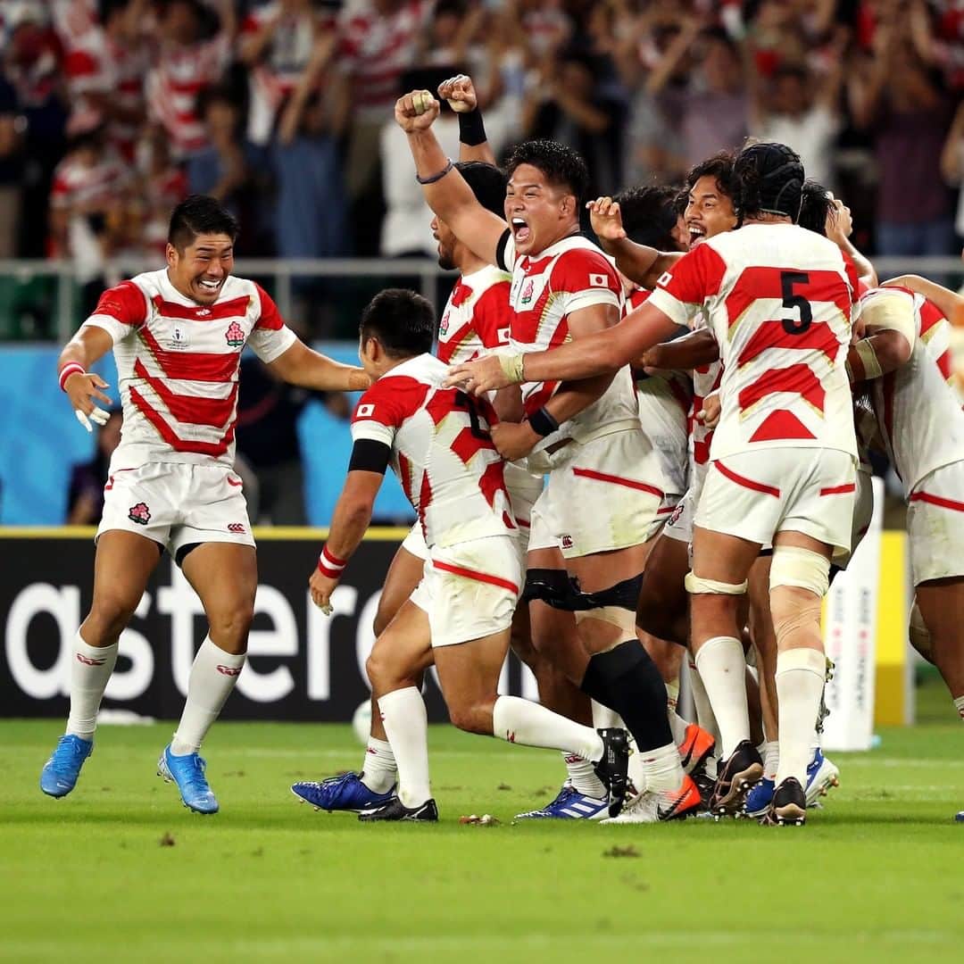 ワールドラグビーさんのインスタグラム写真 - (ワールドラグビーInstagram)「Which was your favourite moment from Rugby World Cup 2019? 🤩」12月14日 17時12分 - worldrugby