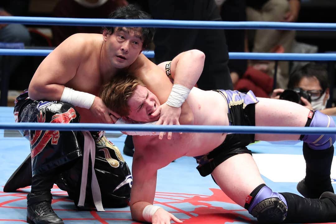 TAJIRIのインスタグラム：「I love old school. #ajpw #tajiri #franchescoakira #wrestling」