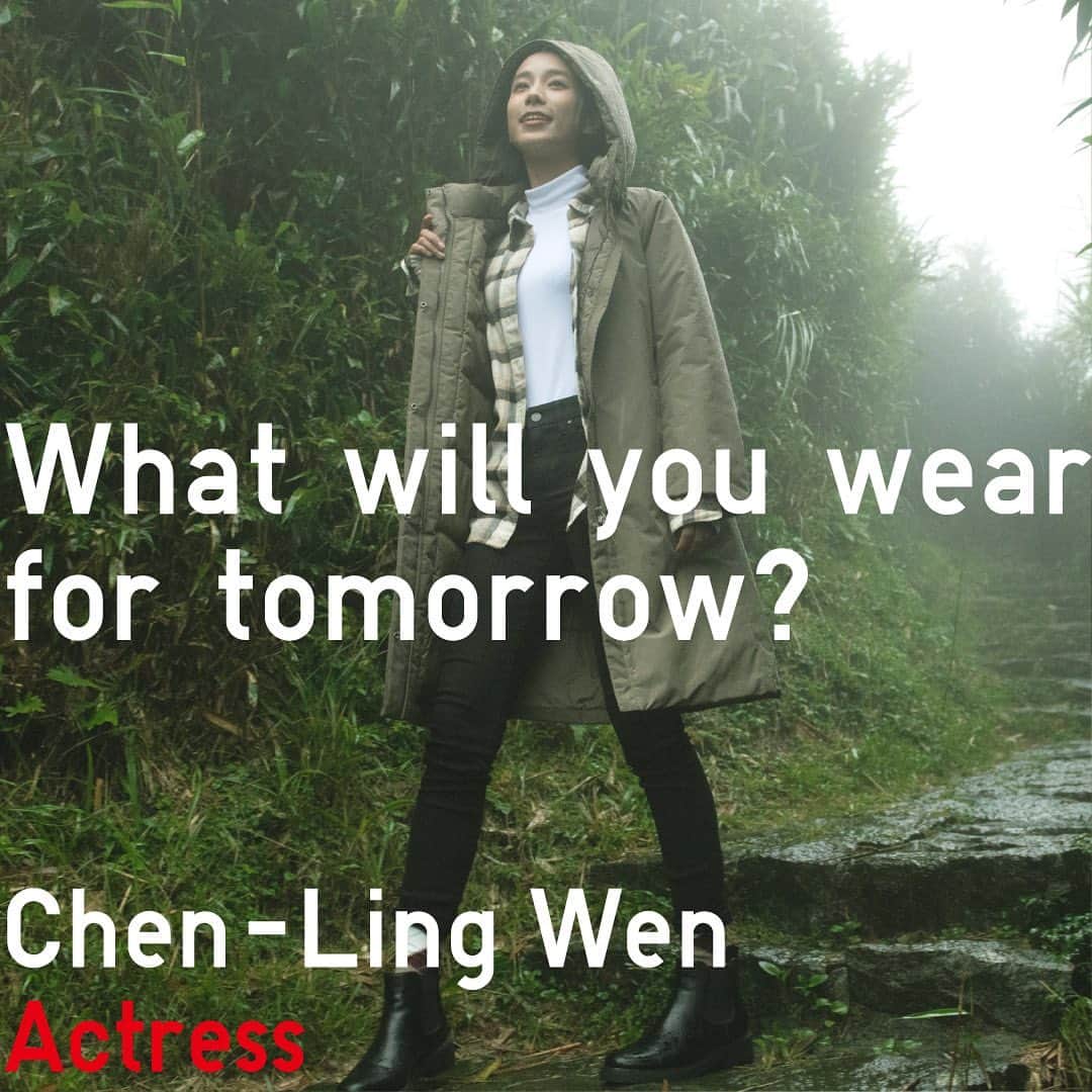 ユニクロさんのインスタグラム写真 - (ユニクロInstagram)「"What will you wear for tomorrow?"  We asked Chen-Ling Wen, an actress from Taiwan, what her guiding principles are today.  "I feel like my mission and my task in life is to be genuine with myself and others."  @uniqlo_taiwan #whatwillyouwearfor #tomorrow」12月14日 18時26分 - uniqlo