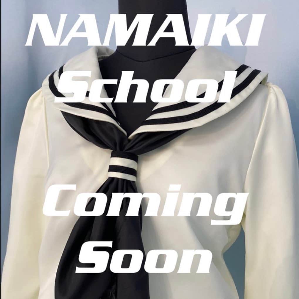 双木昭夫のインスタグラム：「明日の「なまいきtonight」で双木のセーラー服「Namaiki school」 販売します💖」