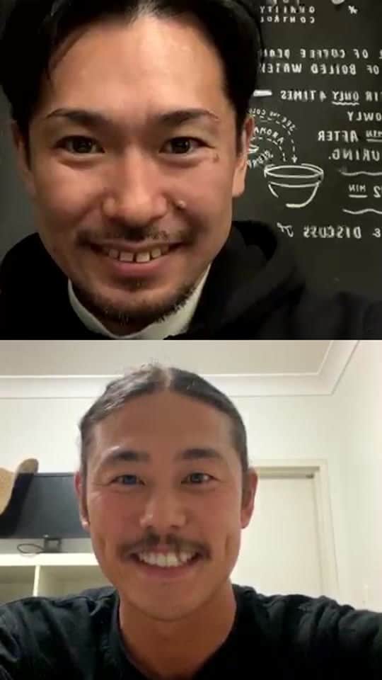のインスタグラム：「ブルート、タクミくんをゲストに迎えお話お伺いしましたー！」