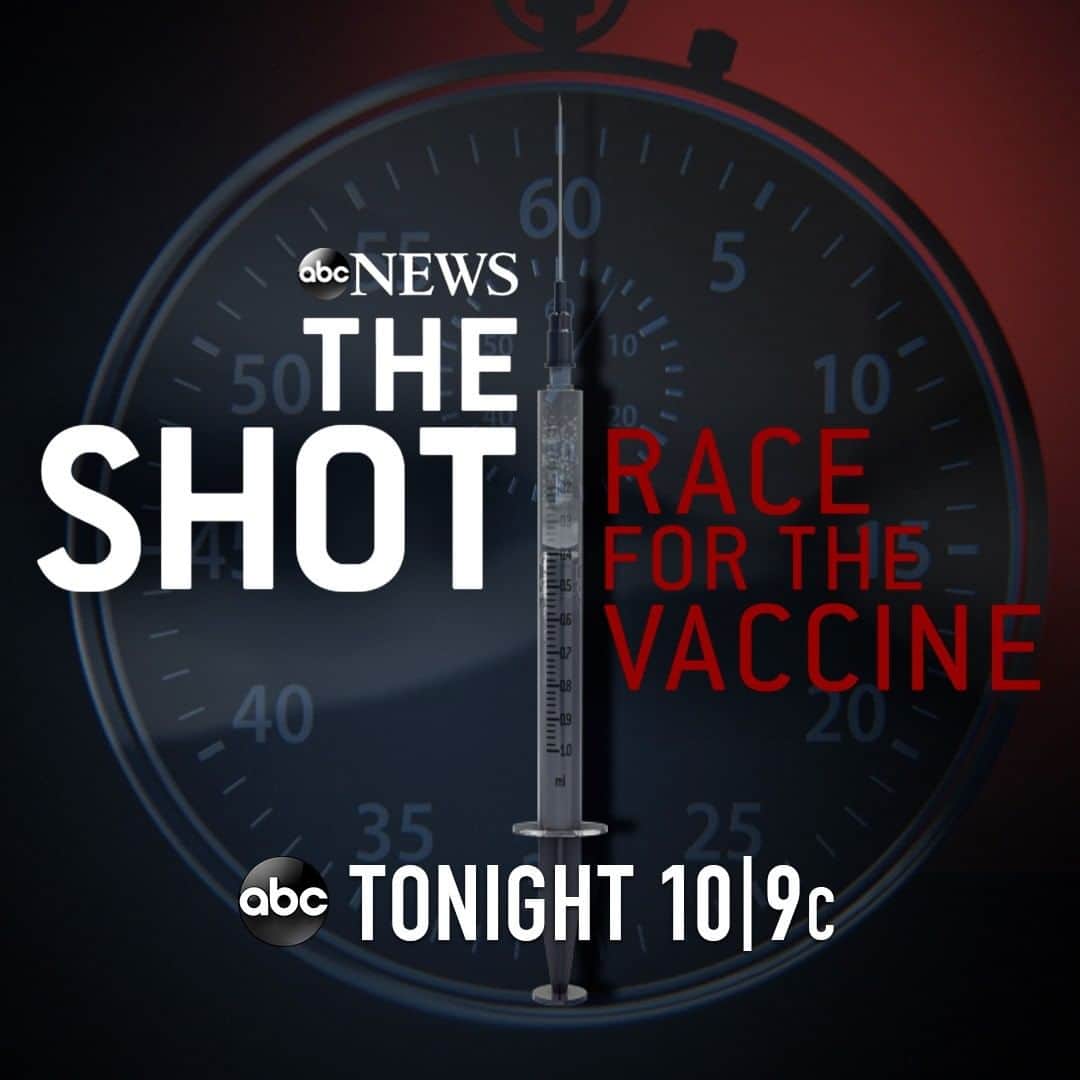 ABC Newsさんのインスタグラム写真 - (ABC NewsInstagram)「“This isn’t a normal timeline for a vaccine—but these aren’t normal times.”   With multiple coronavirus vaccines within reach, ABC News goes inside the race against time.  “The Shot: Race for the Vaccine” premieres TONIGHT at 10|9c on ABC. #vaccine #covid19 #coronavirus #covidvaccine #researchers #scientists #science #abc2020」12月14日 21時00分 - abcnews