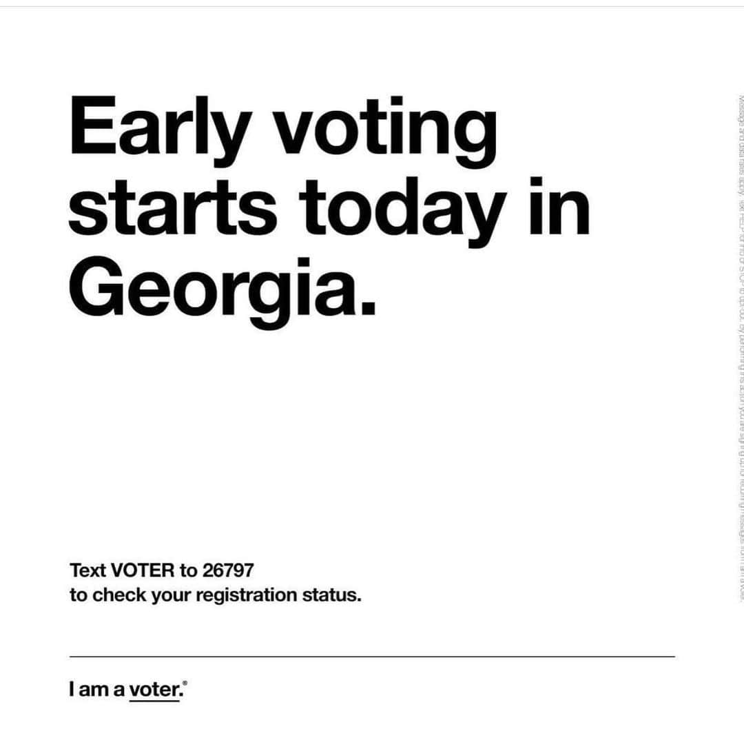 デブラ・メッシングさんのインスタグラム写真 - (デブラ・メッシングInstagram)「WHOOOOOOO HOOOOOOOOO!🍊  EARLY VOTING IN GEORGIA HAS    B E G U N !!!🇺🇸  Need a FREE ROUNTRIP RIDE to the polls?  @Uber has GOT YOU! Just go to their app and put in voucher code “VoteGA”!   You on a long line? You can go to ANY polling location in your County!   On line & hungry? @pizzatothepolls will deliver a free pizza!   Want to know WAITING TIMES at each location? Just call your County Board of Elections!   Want to know Dropbox locations?  Go to peachvote.com !   🚨ANY QUESTIONS call the  GA VOTER PROTECTION LINE   🇺🇸888-730-5816🇺🇸  We ❤️ you GEORGIA!!!!!!   #georgiaonmymind #election #senate #jonossoff #raphaelwarnock #runoff #johnlewis #ahmaudarbery #civilrights #votingrights」12月15日 7時07分 - therealdebramessing