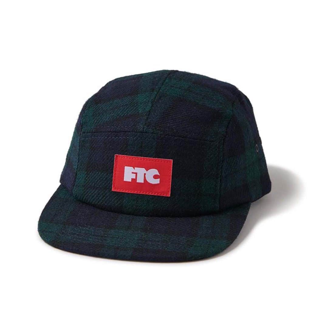 エフティーシーのインスタグラム：「FTC Wool Camp Cap — Plaid and Black — Woven Label and Plastic Clip Closure available online 🌉 #ftc #forthecity #ftcsanfrancisco #ftcjp #ftcbarcelona #ftctokyo #ftcnagoya #ftcosaka #ftcautumnwinter2020」