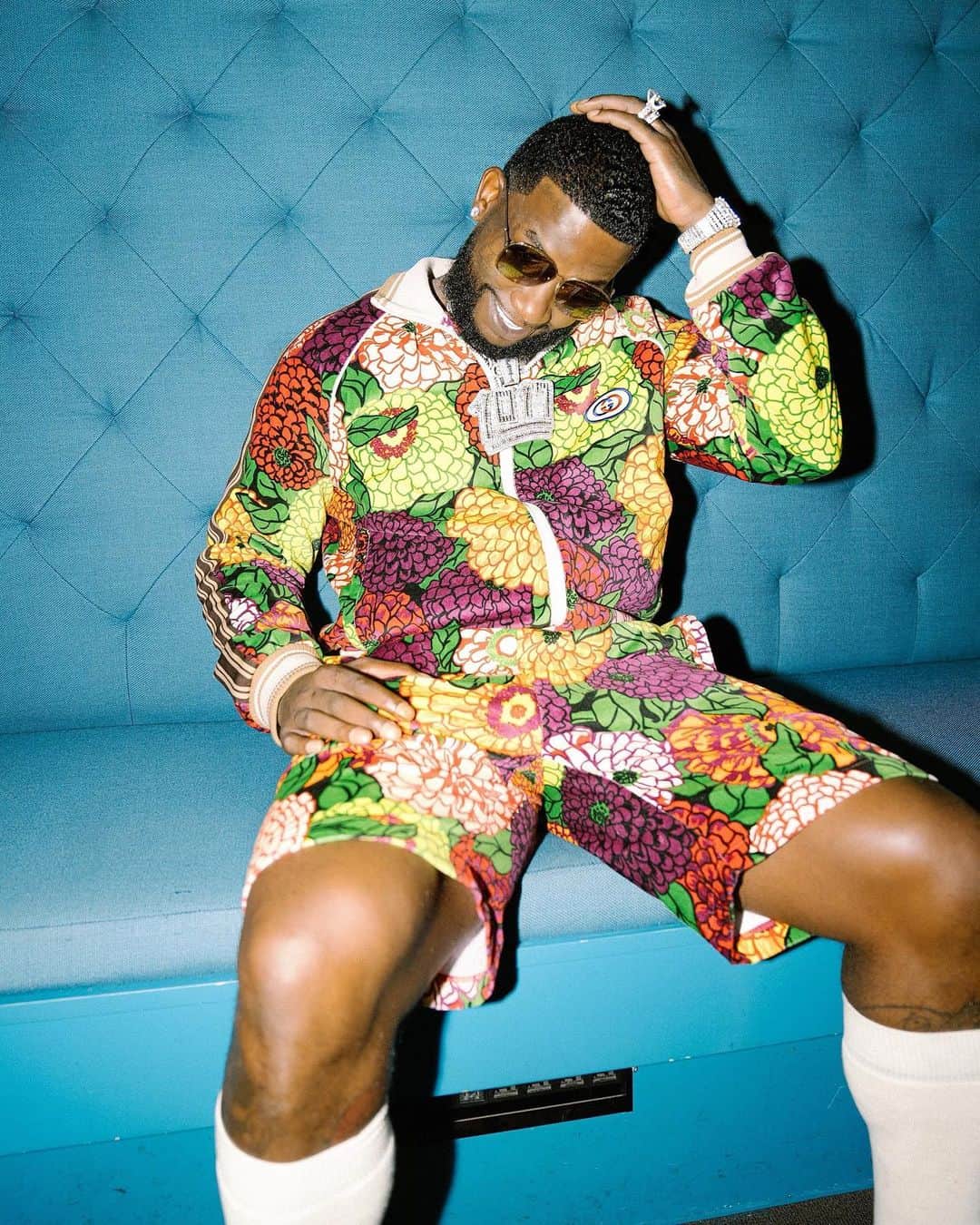 グッチ・メインのインスタグラム：「I stay fresh as hell take a pic I might as well」