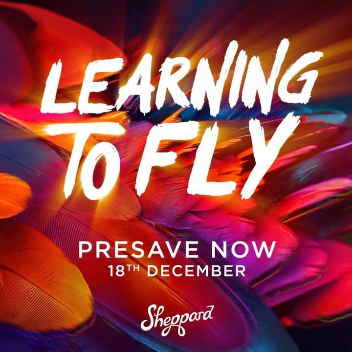 シェパードのインスタグラム：「And we've done it! Our final track of the year, 'Learning to Fly', is out this Friday. We wanted to end the year on a high note, so our December release is an upbeat, fun song about rediscovering your inner child. We hope it's one that ends your year well and has you ready to fly in 2021!✨」