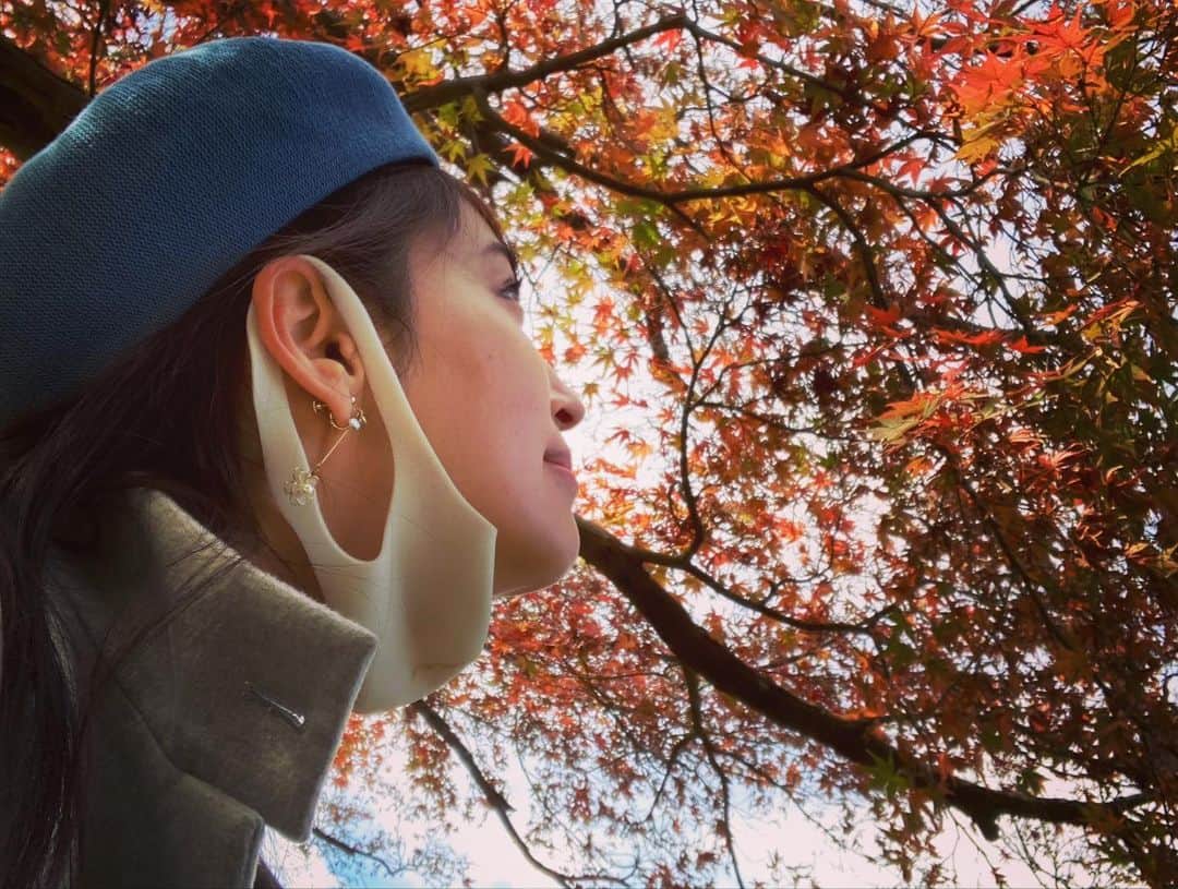 長谷部瞳のインスタグラム：「鎌倉散歩は実に良き👟  小町通りで食べ歩きしたり🍘 猫さんを探したり🐈 海を見に行ったり🌅  #鎌倉 #鎌倉散歩 #鶴岡八幡宮 #小町通り #紅葉 #猫 #猫スタグラム #ねこすたぐらむ #猫好き #猫写真 #ねこ #海 #夕日 #波の音に癒される #由比ヶ浜」
