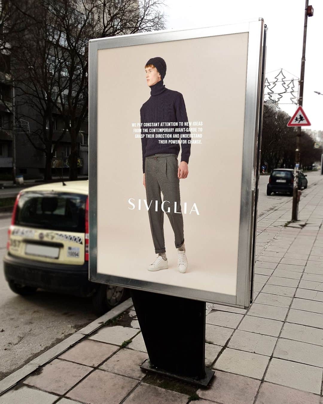 Sivigliaのインスタグラム：「[ street adv] for showing you our Siviglia AW20 outfit. SVGL capsule. #svgl #siviglia #sivigliaofficial」