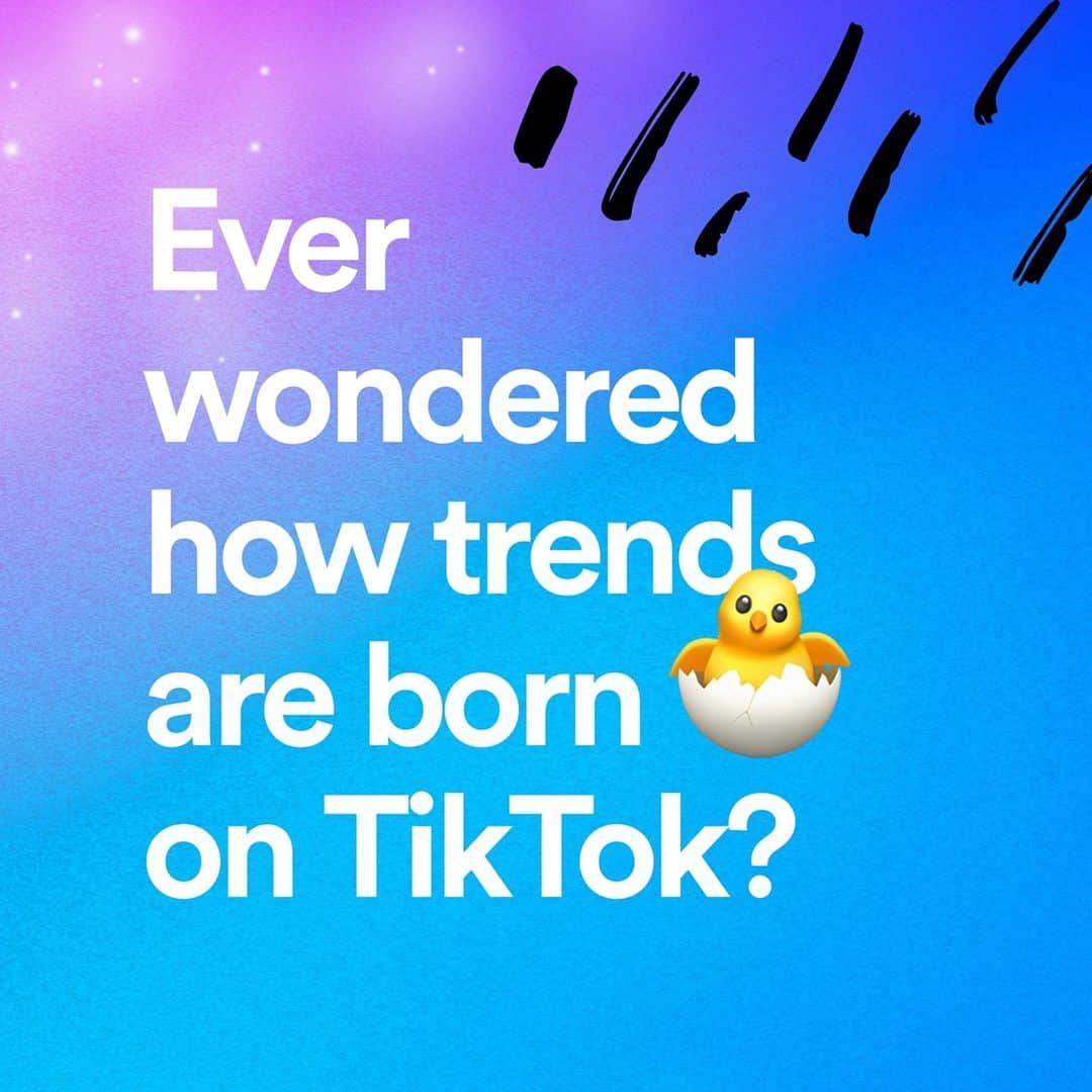 Iconosquareのインスタグラム：「In our latest blog article, we explain how trends are born on TikTok 🐣. We look at the factors that contribute to the apparition of new trends on the platform, and how you can use them for your business! 🚀  ➡️ blog.iconosquare.com  #socialmedia #TikTokmarketing #contentstrategy #socialmediamanagers #tiktoktrend #TikTok」