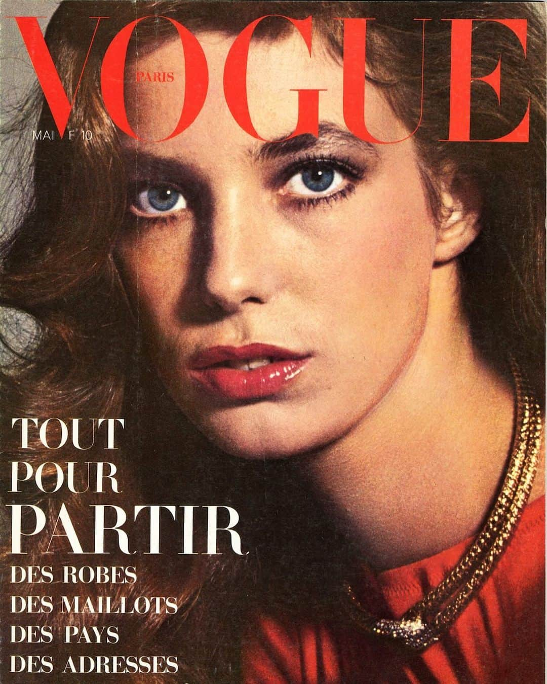 Vogue Parisさんのインスタグラム写真 - (Vogue ParisInstagram)「Happy birthday, Jane Birkin! Celebrating with this throwback to the May 1973 cover of Vogue Paris shot by Guy Bourdin. #JaneBirkin #VogueParis #VogueCover #GuyBourdin」12月15日 1時54分 - voguefrance