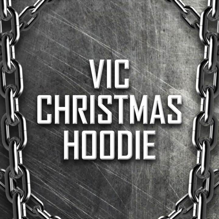 Megadethのインスタグラム：「Limited Edition Vic Christmas Hoodie & Longsleeve available now! gtly.to/HIgzjlFNC (swipe up in our story)」