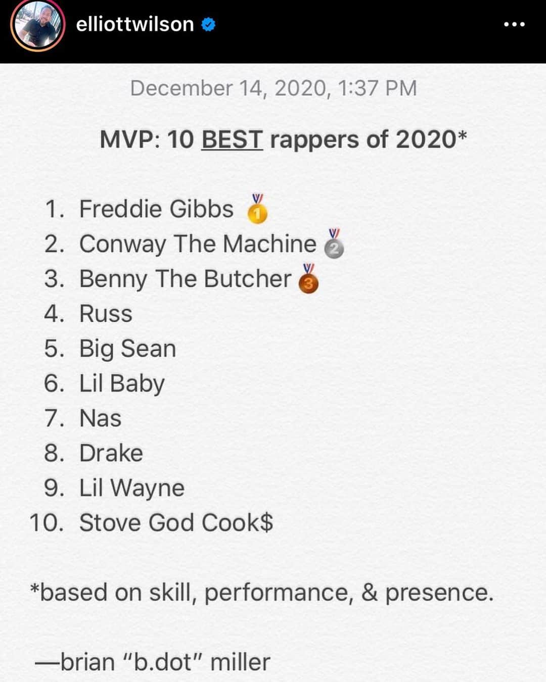 Freddie Gibbsのインスタグラム：「Damn @bdottm U got these niggaz ready to smoke me today. 😂 I love it. #AlbumoftheYearBitch 🍝 Is U Big mad or little mad? 🐰」