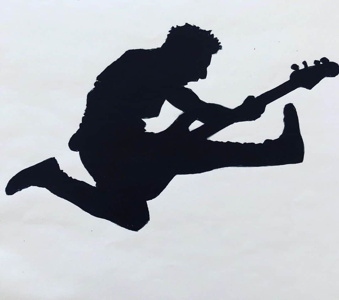 のインスタグラム：「Can’t wait to give a flying fuck again!!!  It’s gonna be 🤘🏽🎶🔥  ✍🏼 by: @hellboysecurity」