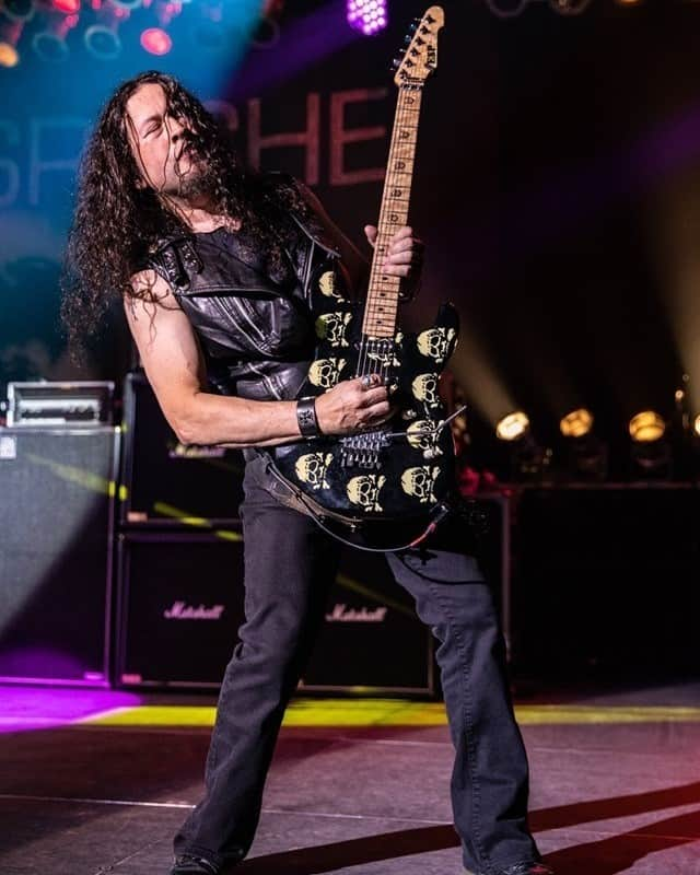 Queensrycheさんのインスタグラム写真 - (QueensrycheInstagram)「Michael at the Cannery Hotel and Casino in Las Vegas, NV (photo credit Joe Schaeffer Photography) #queensryche #lasvegas #michaelwilton #whip #mastuh #guitarist #guitarplayer #foundingmember #espguitars #bamf #talentedmusician」12月15日 5時44分 - queensrycheofficial