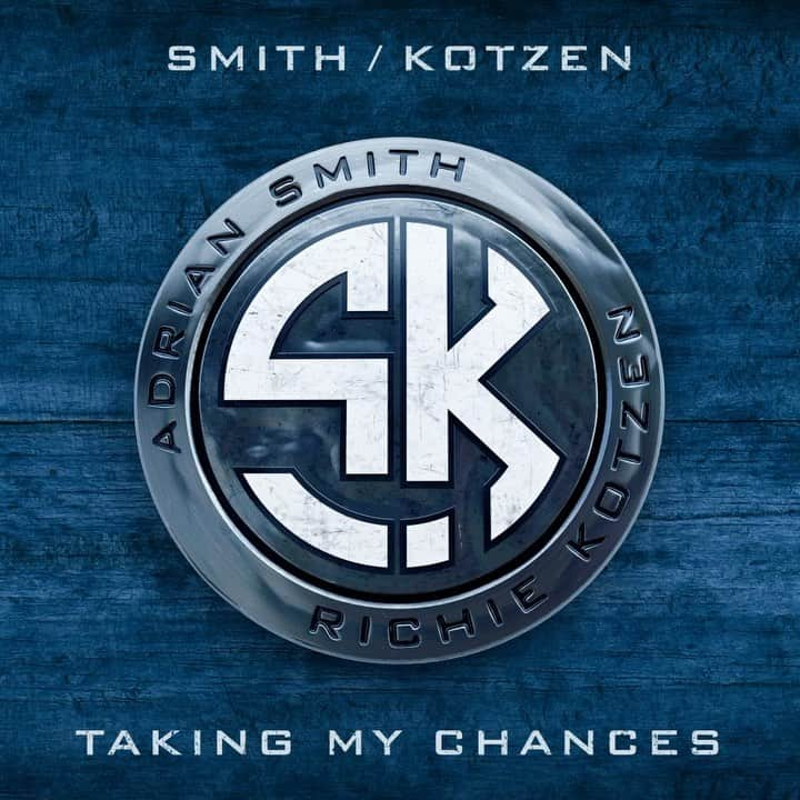 エイドリアン・スミスのインスタグラム：「Thank you to everyone that has taken time to give our new track a spin... if you’re still yet to hear it, the link is in my bio.  #SmithKotzen #AdrianSmith #RichieKotzen #TakingMyChances」