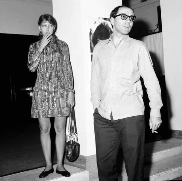 Meganさんのインスタグラム写真 - (MeganInstagram)「Jean Luc Godard and Anne Wiazemsky, Venice, 1967」12月15日 6時45分 - zanzan_domus