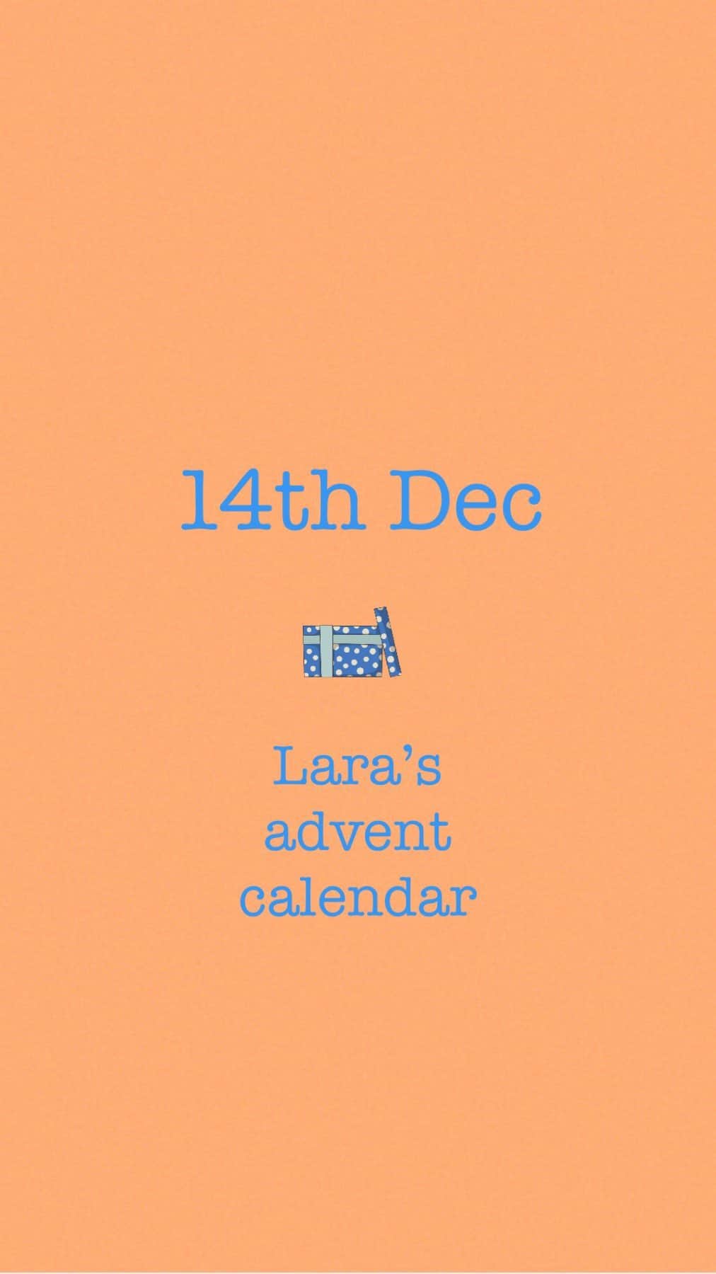 Laraのインスタグラム：「14th Dec Lara’s advent calendar  Fifi🤍」