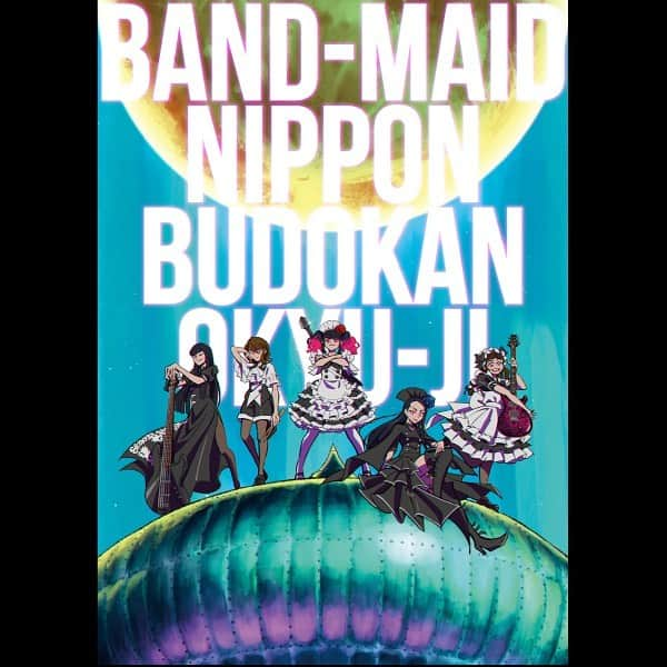 BAND-MAIDさんのインスタグラム写真 - (BAND-MAIDInstagram)「Feb. 11, 2021 BAND-MAID NIPPON BUDOKAN OKYU-JI Official Artwork designed by SHUN SUZUKI」12月15日 17時23分 - bandmaid.jp