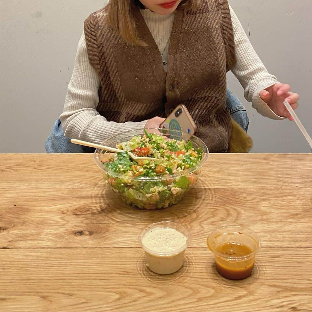 池田愛梨のインスタグラム：「また食べたい🥗」