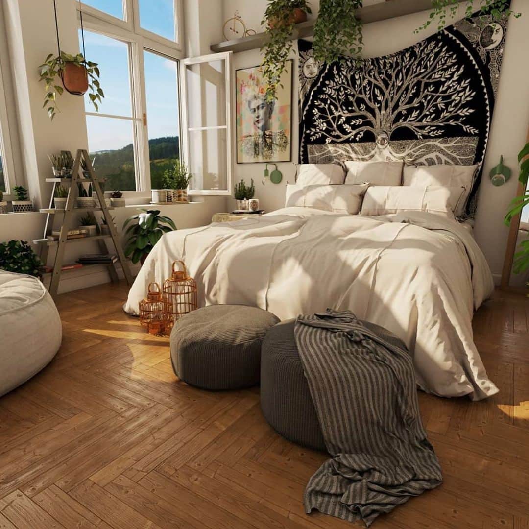 Crazy Roomsのインスタグラム：「Peaceful evenings 😍✨ by @leo.render」